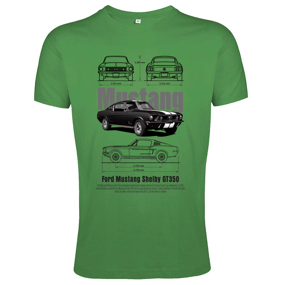 T-Shirt Men Fit mustang 1