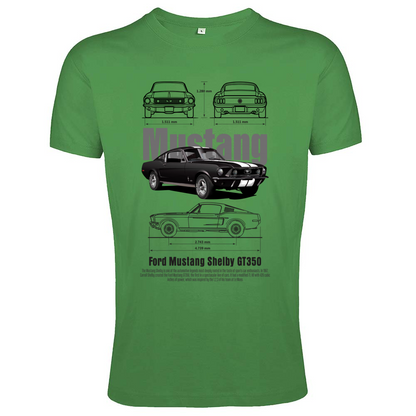 T-Shirt Men Fit mustang 1