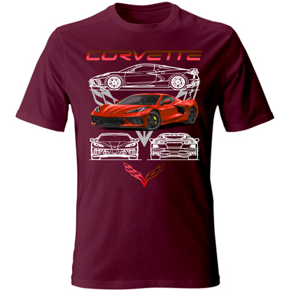 T-Shirt Unisex corvette