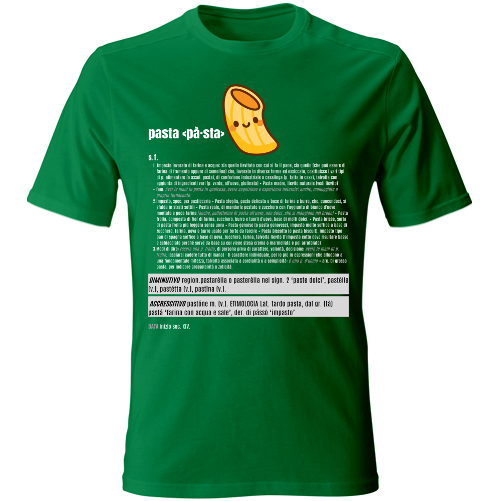 T-Shirt Unisex pasta white