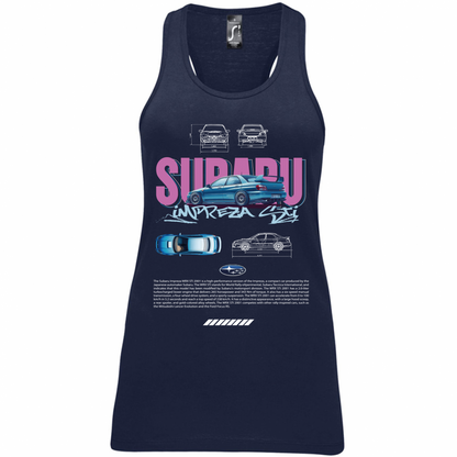 Canotta Donna subaru impreza sti