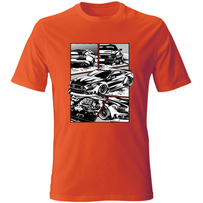 T-Shirt Unisex mustang des