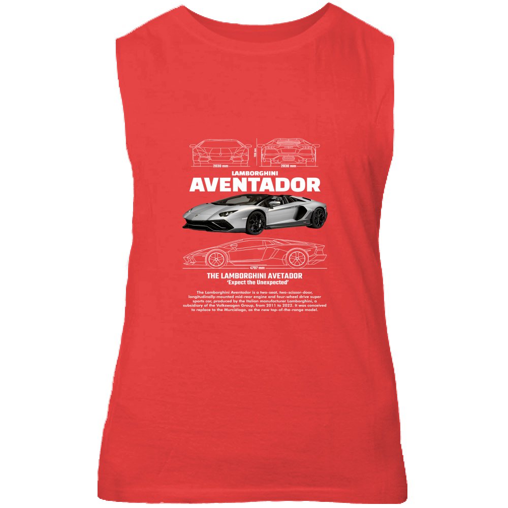 Canotta Unisex lambo aventador2