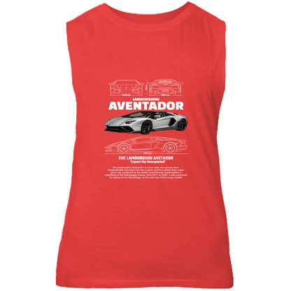 Canotta Unisex lambo aventador2