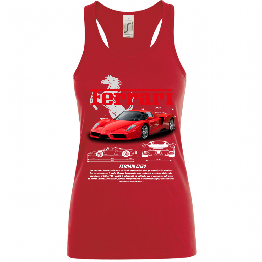 Canotta Donna ferrari