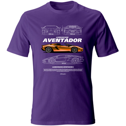 T-Shirt Unisex lambo aventador1