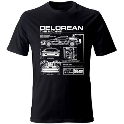 T-Shirt Unisex delorean1