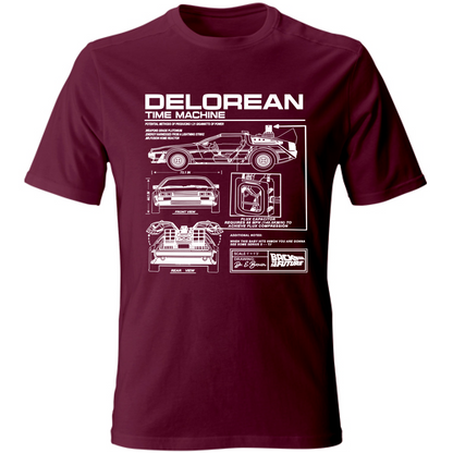 T-Shirt Unisex delorean1