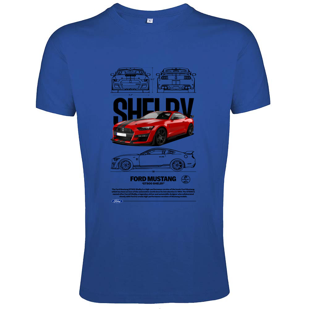 T-Shirt Men Fit mustang shelby