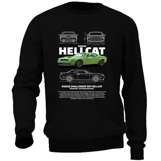 Felpa Unisex dodge5