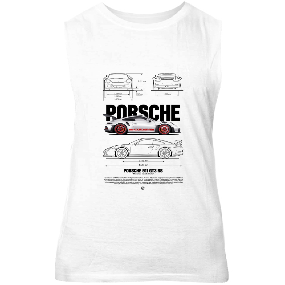 Canotta Unisex porsche gt black1