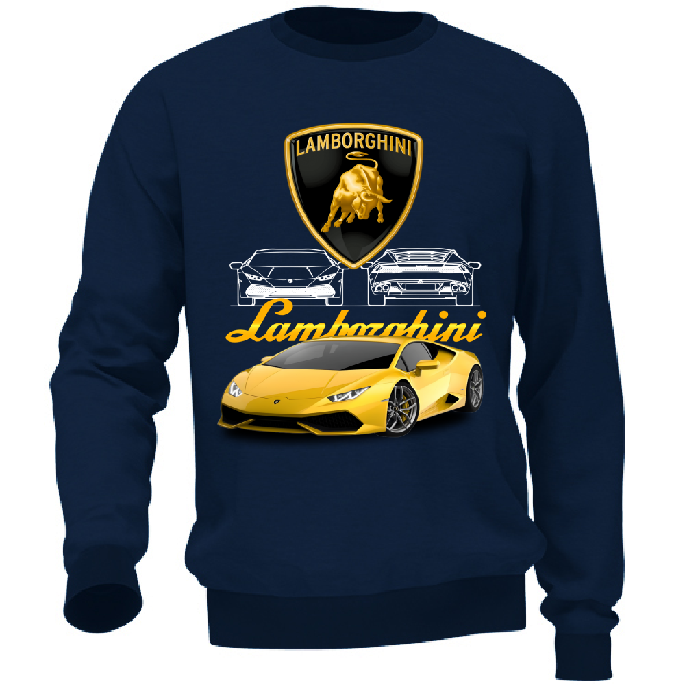 Felpa Unisex lambo huracan1