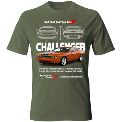 T-Shirt Unisex challenger orange