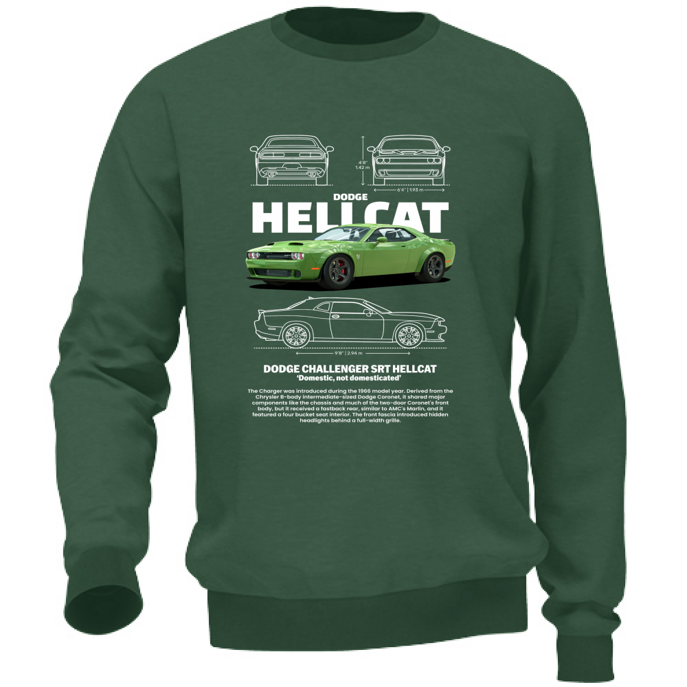 Felpa Unisex dodge5