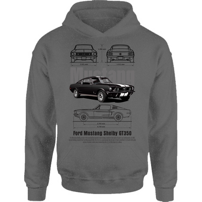 Felpa Bambino con Cappuccio mustang 1