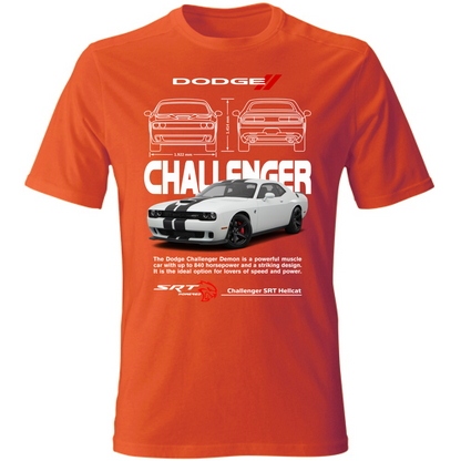 T-Shirt Unisex challenger white
