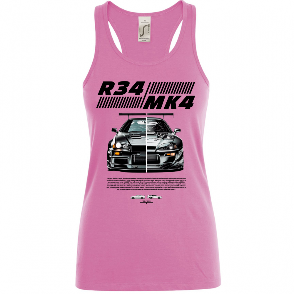 Canotta Donna r34-mk4 Supra