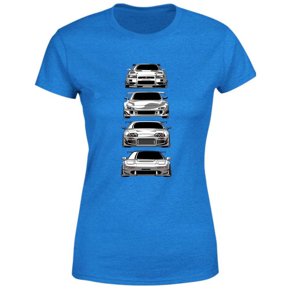 T-Shirt Donna japan car 1