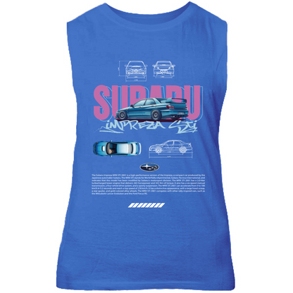 Canotta Unisex subaru impreza sti