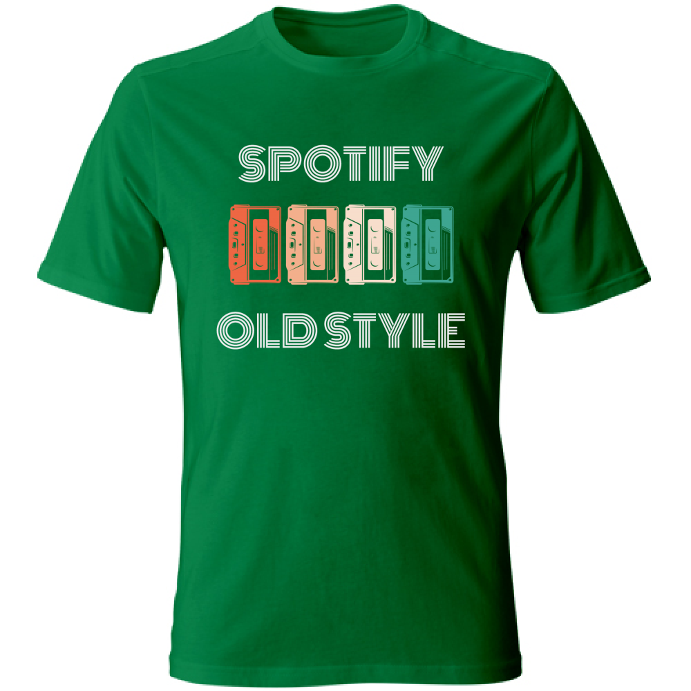 T-Shirt Unisex spotify old style