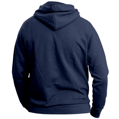 Felpa Unisex con Cappuccio run white-red