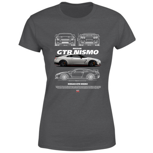 T-Shirt Donna nissan gtr nismo