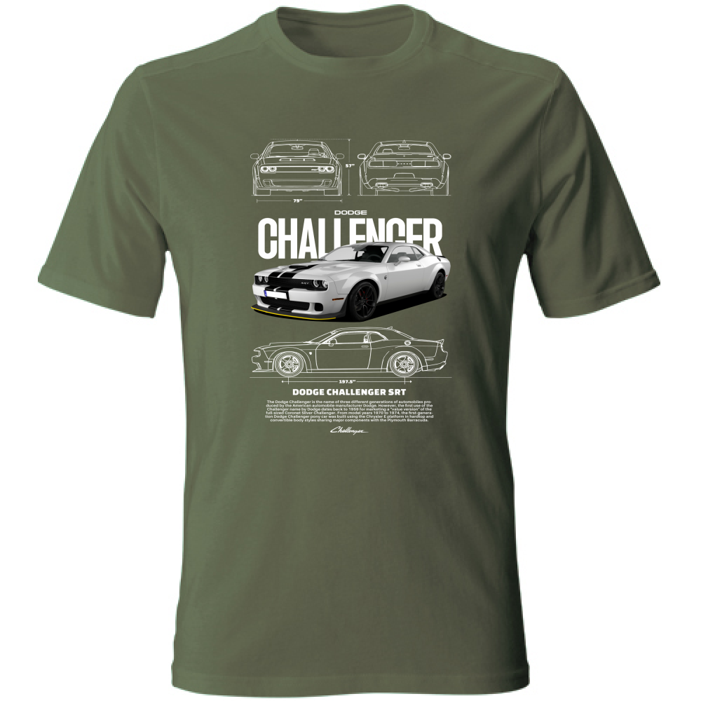 T-Shirt Unisex dodge4