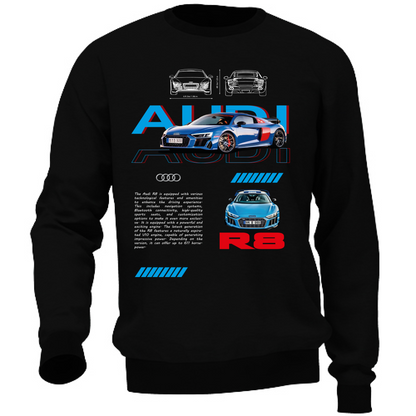 Felpa Unisex audi r8