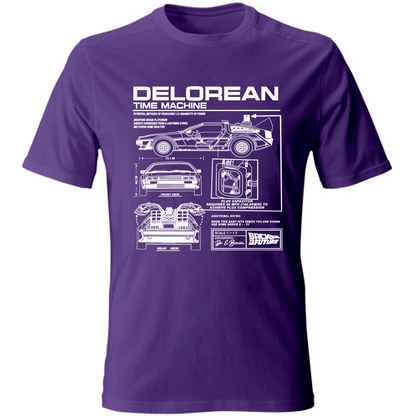 T-Shirt Unisex delorean1