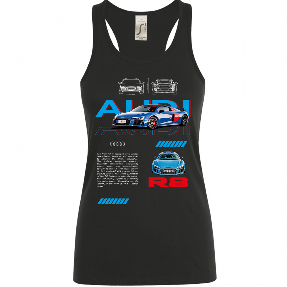 Canotta Donna audi r8