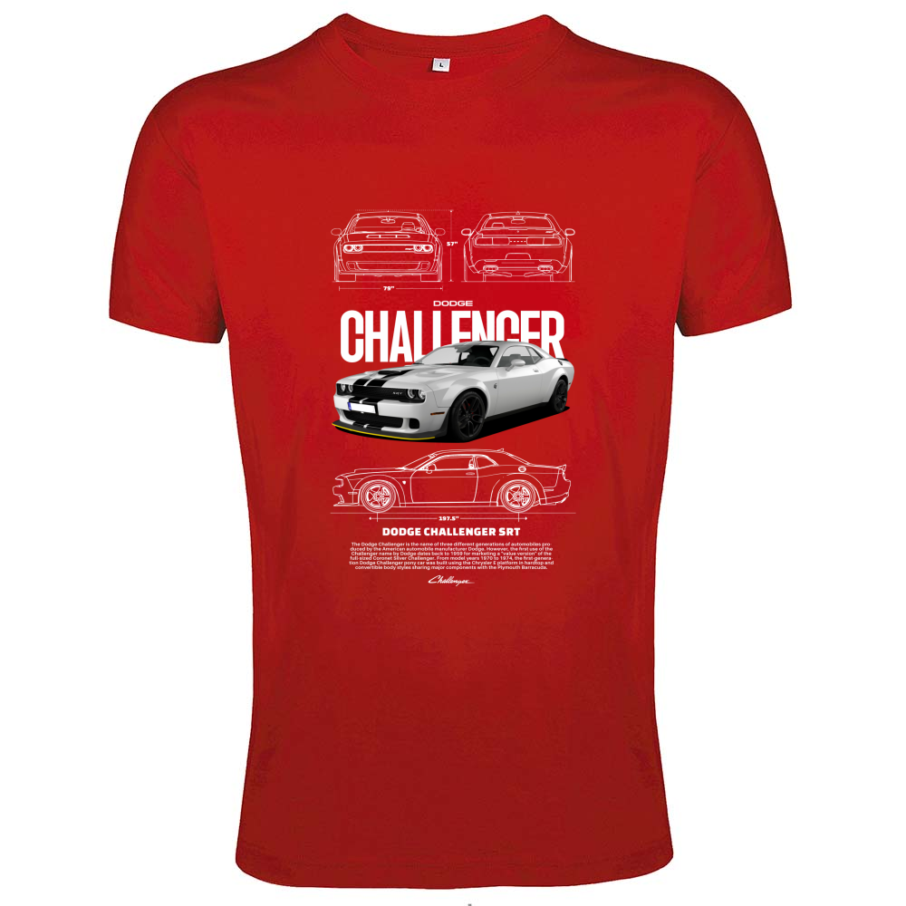 T-Shirt Men Fit dodge4