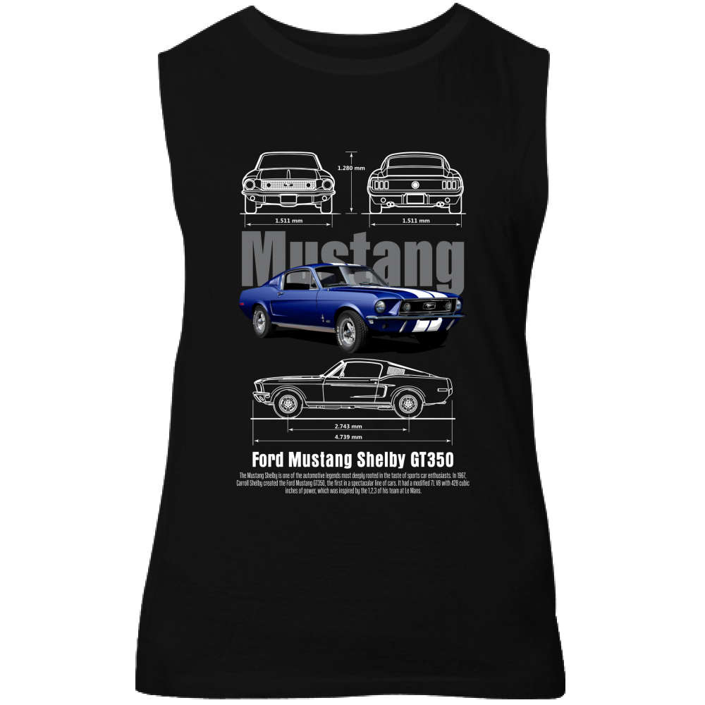 Canotta Unisex mustang 2