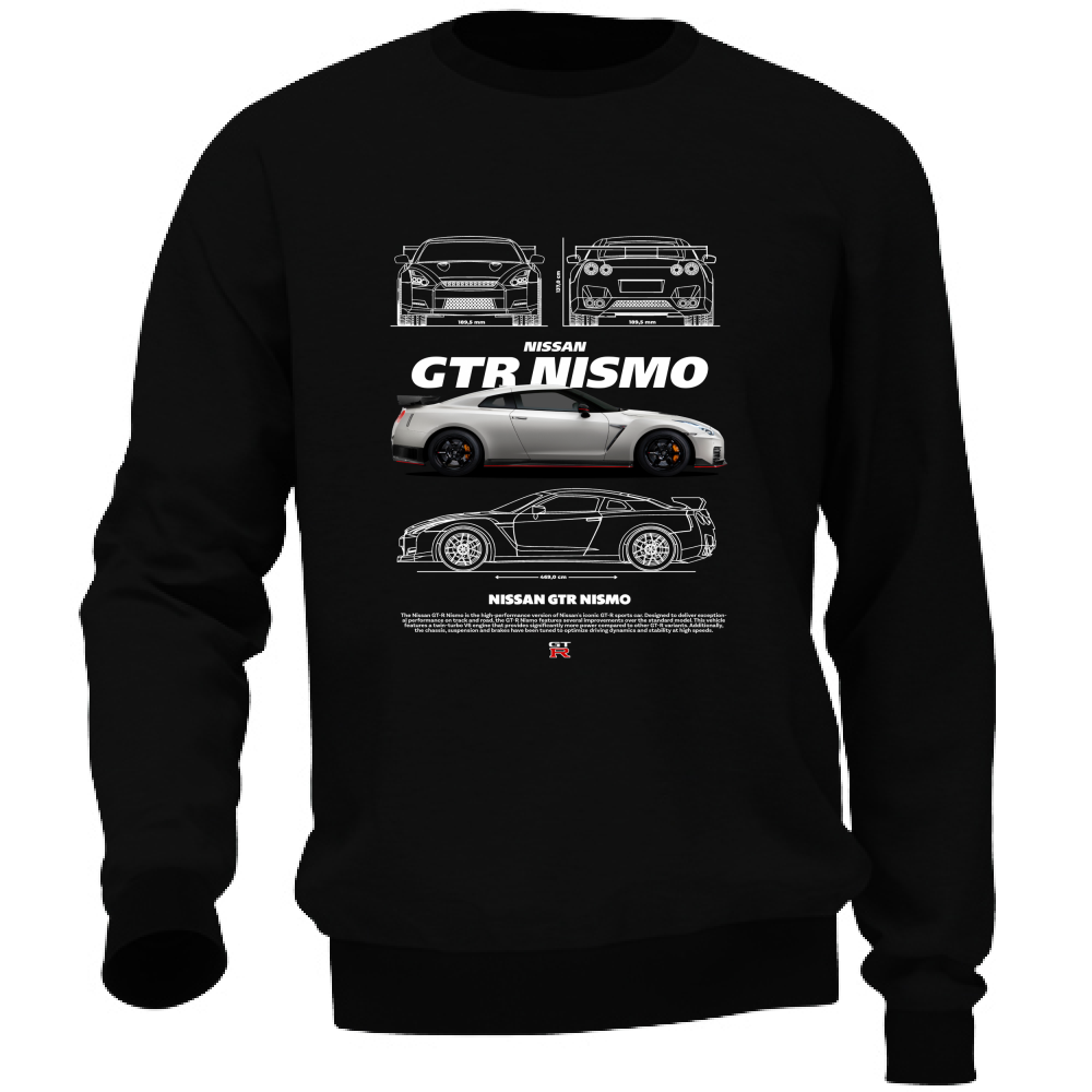 Felpa Unisex nissan gtr nismo