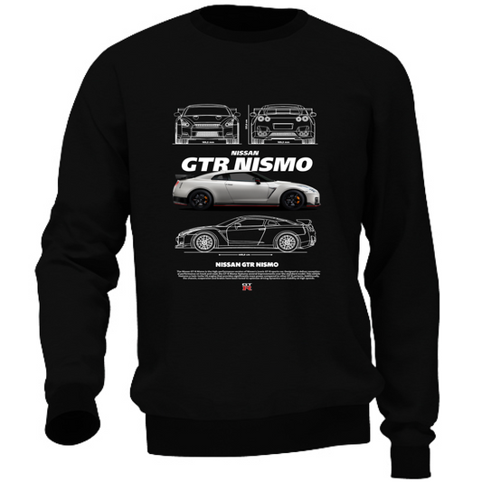 Felpa Unisex nissan gtr nismo