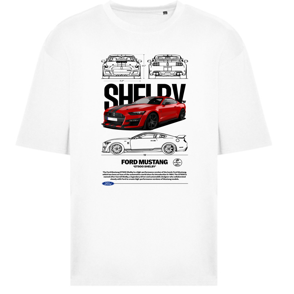 T-Shirt Oversize mustang shelby