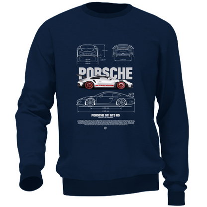 Felpa Unisex porsche gt3 rs