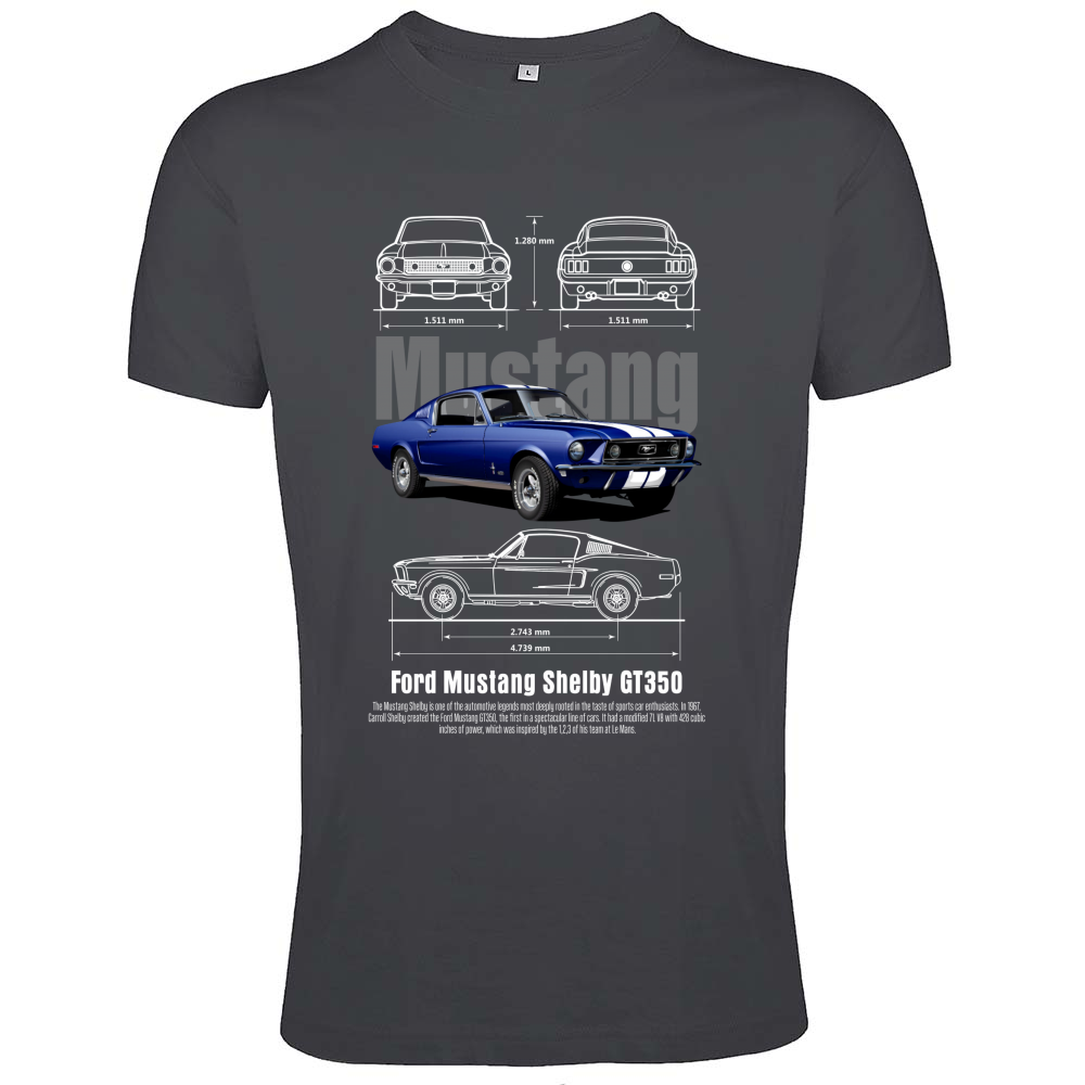 T-Shirt Men Fit mustang 2
