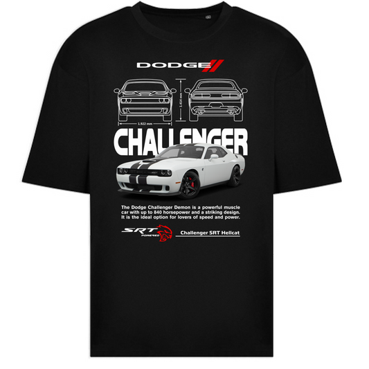 T-Shirt Oversize challenger white