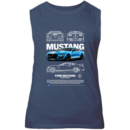 Canotta Unisex mustang shelby1