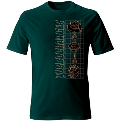 T-Shirt Unisex turbo charger