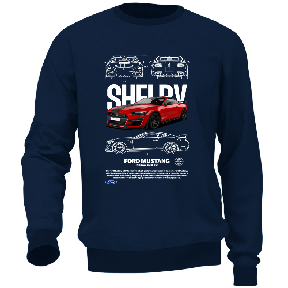 Felpa Unisex mustang3