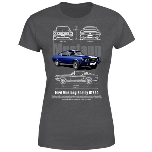 T-Shirt Donna mustang 2