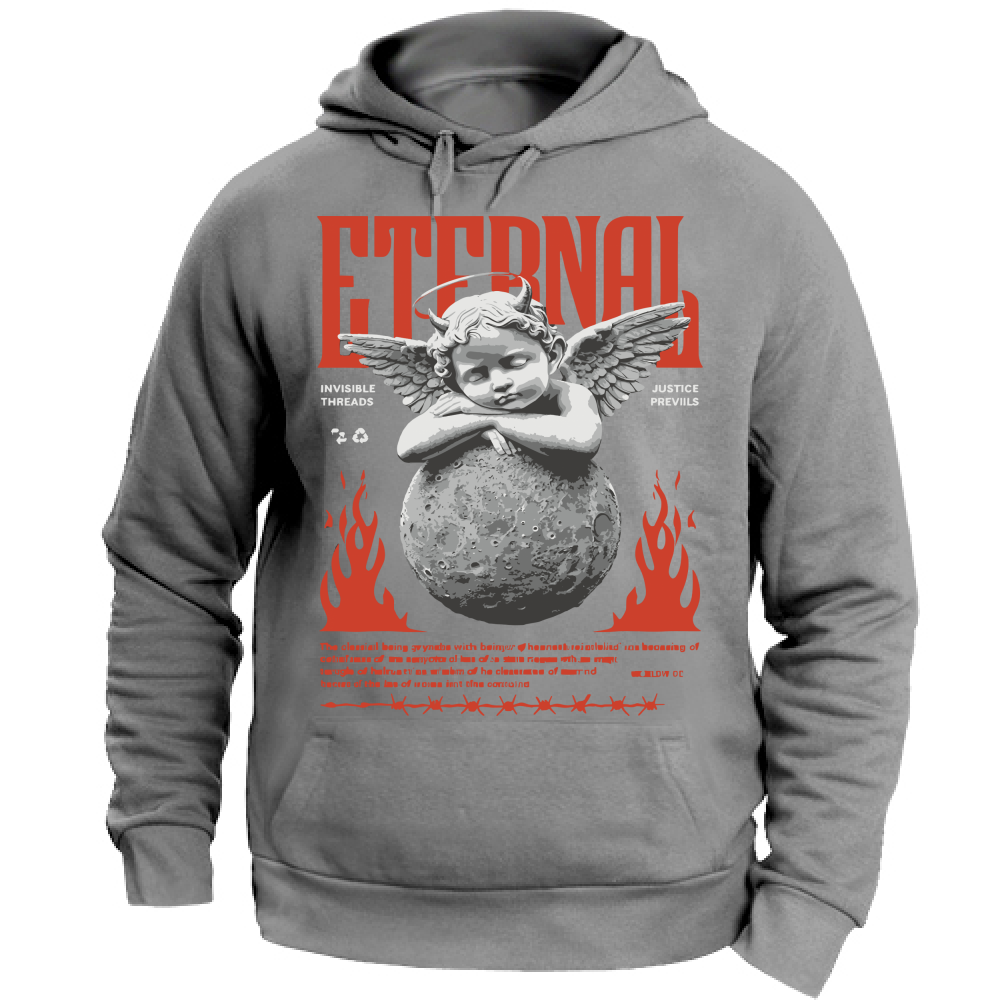 Felpa Unisex con Cappuccio divinità18