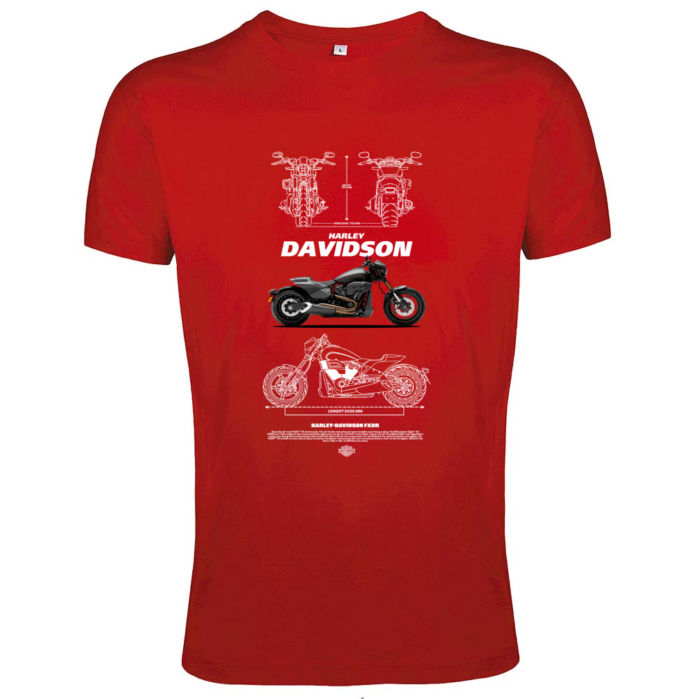 T-Shirt Men Fit harley davidson 1