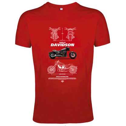 T-Shirt Men Fit harley davidson 1