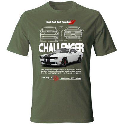 T-Shirt Unisex challenger white