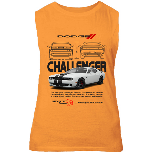 Canotta Unisex challenger black