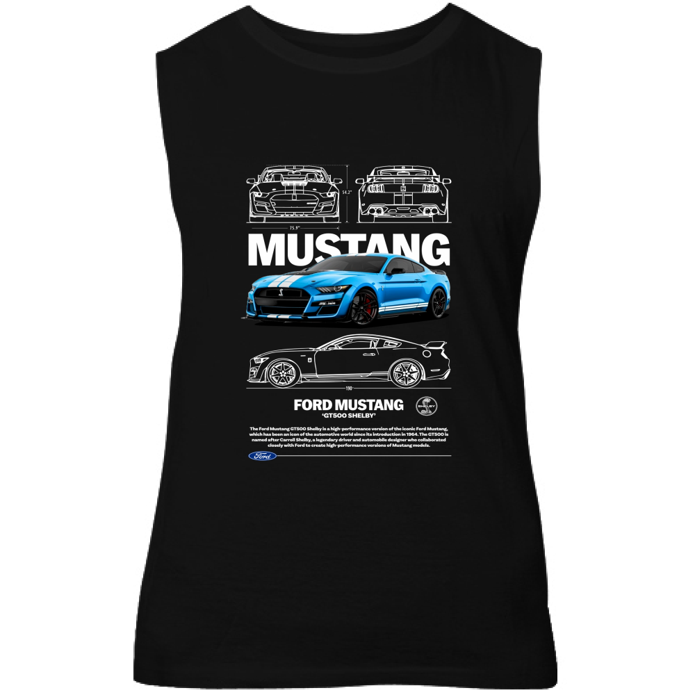 Canotta Unisex mustang shelby1