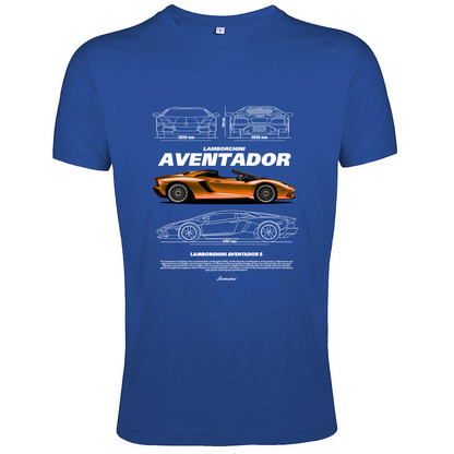 T-Shirt Men Fit lambo aventador1