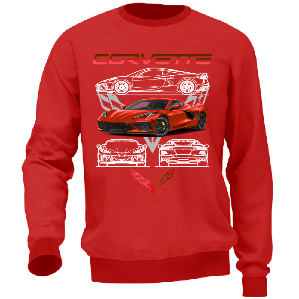 Felpa Unisex corvette